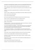 Exam Bank for Communicable Disease- Questions and Answers Latest Update 2025 &lpar;Already Passed&rpar;