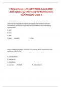Midterm Exam&colon; MN 566&sol; MN566 &lpar;Latest 2024&sol; 2025 Update&rpar; Questions and Verified Answers&vert; 100&percnt; Correct&vert; Grade A