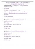 AIR EVAC EXAM &lpar;ACTUAL &rpar; WITH  COMPLETE SOLUTIONS
