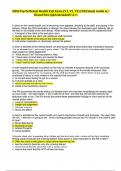HESI Psych Mental Health Exit Exam &lpar;V1&comma; V2&comma; V3&rpar; &lpar;TB&rpar; Study Guide w&sol; Brand New Q&A Included&excl;&excl; A&plus;&plus;