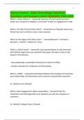 Course Careers - Sales Technology Final Exam Questions and Answers Latest &lpar;GRADED&rpar; 2024-2025