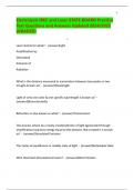 Electrolysis IBEC and Laser STATE BOARD Practice Test Questions and Answers Updated 2024&sol;2025 &lpar;GRADED&rpar;