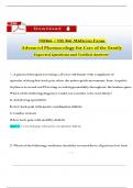 NR 566&sol; NR566 Midterm Exam 2025  Qns & Ans  Advanced Pharmacology for Care of the Family &lpar;Verified Answers&rpar;