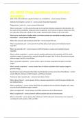 AC-HPAT Prep Questions and correct Answers