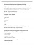 Ryanair Security Exam Questions Solved 100&percnt; Latest Update 2025 &lpar;Already Passed&rpar;