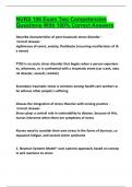 NURS 106 Exam Two Competencies Questions With 100&percnt; Correct Answers 