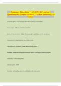 Tennessee Timeshare Test&excl; 2025&vert;100&percnt; solved &vert;Questions and Correct Answers &lpar;Verified Answers&rpar; &vert; A&plus; Grade