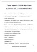 RNSG 1430 EXAM PACKAGE DEAL QUESTIONS AND VERIFIED DETAILED ANSWERS &vert; 100&percnt; GUARANTEED PASS &vert; ALREADY GRADED A&plus;