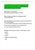 L3 CERAD theory Exam Questions with 100&percnt; Correct Answers &vert; Latest Version &lpar;2024&sol;2025&rpar; Expert Verified