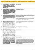  Exam AI-900&colon; Microsoft Azure AI Fundamentals with Answers