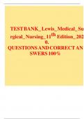 &lowbar;testbank&lowbar;lewis&lowbar;medical&lowbar;surgical&lowbar;nursing&lowbar;11th&lowbar;2020