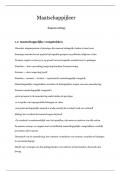 Samenvatting Thema's Maatschappijleer 4 vwo&colon; hoofdstuk 1 en 2