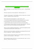 IFSTA FF1 Final Test Exam 2024&sol;2025 With Complete Questions And Correct Answer