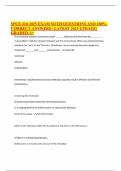 SPCE 310 2025 EXAM WITH QUESTIONS AND 100&percnt; CORRECT ANSWERS &vert; LATEST 2025 UPDATE&vert; GRADED A&plus;