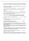 NATE AIR DISTRIBUTION QUESTIONS AND ANSWERS