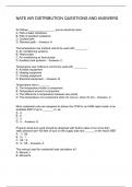 NATE AIR DISTRIBUTION QUESTIONS AND ANSWERS