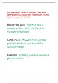 WGU C846 LATEST UPDATED 2025 FINAL EXAM WITH COMPLETE DETAILED QUESTIONS AND CORRECT VERIFIED ANSWERS ALREADY A&plus; GRADED