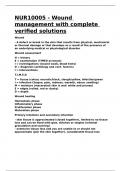NUR10005 - Wound management with complete verified solutions&period;