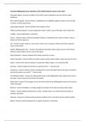 Annotated Bibliography Exam Questions with Verified Solutions Latest Version 2025