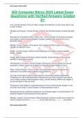 SDI Computer Nitrox 2025 Latest Exam Questions with Verified Answers Graded A&plus;