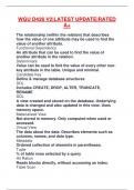 WGU D426 V2&vert;LATEST UPDATE&vert;RATED A&plus;