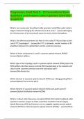 Progression&colon; Field Tech II - III Conventional Exam Questions and Answers Latest Updated 2024&sol;2025 Graded A&plus;