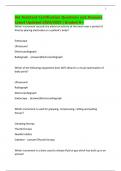 Vet Assistant Certification Questions and Answers Latest Updated 2024&sol;2025 &vert; Graded A&plus;