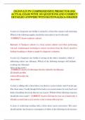 &lpar;NGN&rpar;VATI PN COMPREHENSIVE PREDICTOR 2025 ACTUAL EXAM WITH 180 QUESTIONS AND CORRECT DETAILED ANSWERS WITH RATIONALES&sol;A&plus;GRADED 