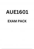AUE1601 EXAM PACK 2025  &lbrace;DETAILED QUESTIONS AND ANSWERS &rcub;