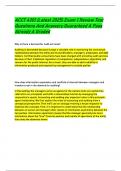 ACCT 4301 &lpar;Latest 2025&rpar; Exam 1 Review Test  Questions And Answers Guaranteed A Pass  Already A Graded