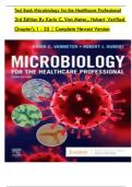 test bank microbiology for the healthcare professional 2nd edition vanmeter