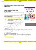 Test Bank for Wong&rsquo;s Essentials of Pediatric Nursing&comma; 11th Edition by Hockenberry&comma; 9780323624190&comma; Covering Chapters 1-31 &vert; Includes Rationales