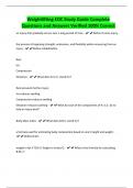 Weightlifting EOC Study Guide Complete Questions and Answers Verified 100&percnt; Correct
