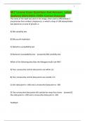 MLT License Exam Questions And Answers&comma; Latest Updated 2024&sol;2025 &rpar;100&percnt; Correct Answers&rpar;