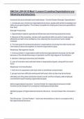 SNCOA LDR-301S Mod 1 Lesson 2 Leading Organizations org hierarchy and structure&period;