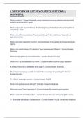 LDRS 302 EXAM 1 STUDY GUIDE QUESTIONS & ANSWERS&period;