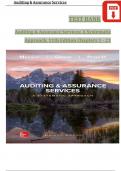 TEST BANK For Auditing & Assurance Services&colon; A Systematic Approach&comma; 11th Edition By William Messier Jr&comma; Steven Glover&comma; Verified Chapters 1 - 21&comma; Complete Newest Version