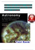 TEST BANK For Astronomy A Beginners Guide to the Universe&comma; 8th Edition by Chaisson&comma; Verified Chapters 1 - 18&comma; Complete Newest Version