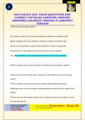 D076 OA2025-2026 EXAM QUESTIONS AND  CORRECT DETAILED ANSWERS &lpar;VERIFIED  ANSWERS&rpar; &vert;&vert;&vert;ALREADY GRADED A&plus;&vert;&vert;&vert;NEWEST  VERSION