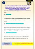 PN HESI FUNDAMENTALS PRACTICE2025-2026 EXAM QUESTIONS AND CORRECT DETAILED  ANSWERS &lpar;VERIFIED ANSWERS&rpar; &vert;&vert;&vert;ALREADY  GRADED A&plus;&vert;&vert;&vert;NEWEST VERSION