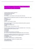 Texas Irrigator Practice Test Section 2 Questions and Answers