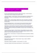 Texas Landscape Irrigation Exam Questions and Answers
