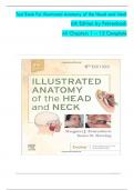 TEST BANK For Illustrated Anatomy of the Head and Neck 6th Edition by Fehrenbach&comma; Herring&comma; Verified Chapters 1 - 12&comma; Complete Newest Version