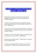 SDI INTRO TO FIREARMS QUESTIONS AND CORRECT ANSWERS 2025