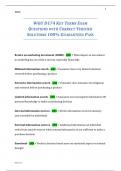 WGU D174 KEY TERMS EXAM QUESTIONS WITH CORRECT VERIFIED SOLUTIONS 100&percnt; GUARANTEED PASS