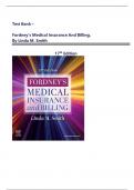 Test Bank &ndash; Fordney's Medical Insurance And Billing&comma; By Linda M&period; Smith&Tab; 17th Edition &vert; All Chapters Covered &vert; Complete Guide A&plus;