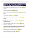 inside LVMH certificate Exam Questions with Complete Solutions Graded A&plus;