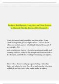 Business Intelligence&comma; Analytics&comma; and Data Science by Ramesh Sharda&semi; Dursun Dele Chapter1 