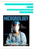 TEST BANK For Microbiology&colon; The Human Experience 2nd Edition By Foster&semi; Aliabadi&semi; Slonczewski&comma; Verified Chapters 1 - 27&comma; Complete Newest Version