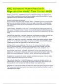 6552 Advanced Nurse Practice in Reproductive Health Care Correct 100&percnt;